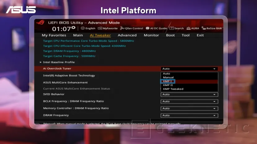 Geeknetic Los perfiles Intel XMP y AMD EXPO, cómo optimizar tu memoria RAM al máximo 8