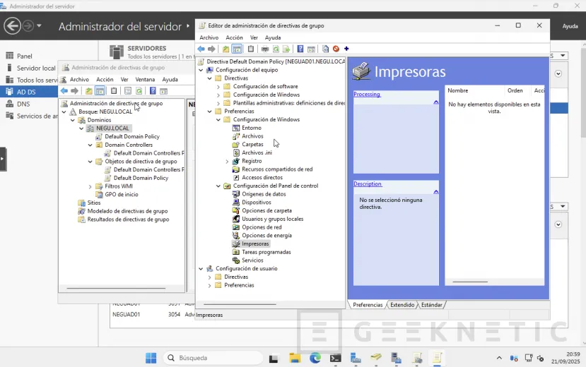 Geeknetic Cómo unir equipos Windows 11 al dominio corporativo de Active Directory 2025 16