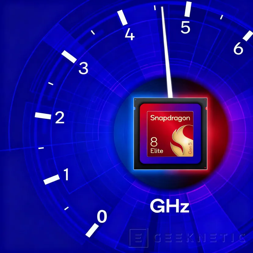 Geeknetic La CPU del Snapdragon 8 Elite Gen 5 alcanza los 4,6 GHz en sus núcleos premium 1
