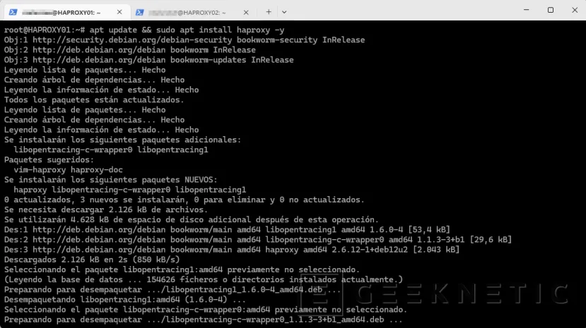 Geeknetic Cómo montar un balanceador en HAProxy con Alta Disponibilidad y WAF integrado 3
