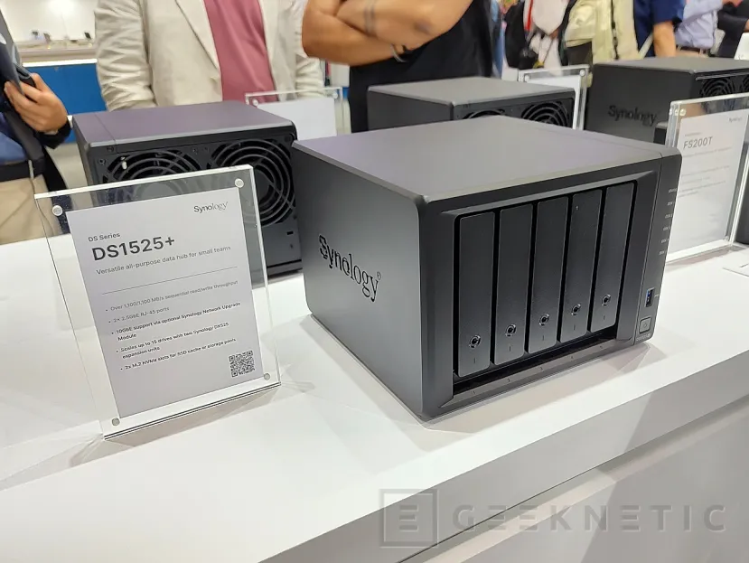 Geeknetic Synology DS1525+: el NAS que Eleva la Gama 25+ con más Rendimiento y Escalabilidad 8