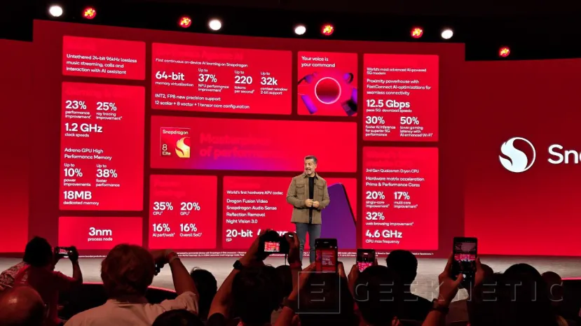Geeknetic Llega el Snapdragon 8 Elite Gen 5: núcleos Oryon de tercera generación y agentes personales de IA 1