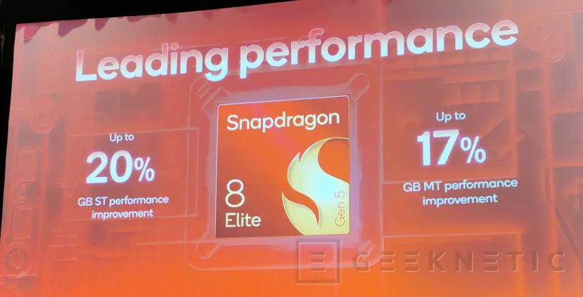Geeknetic Snapdragon 8 Elite Gen 5: La arquitectura Oryon 3 llega a Smartphones en el SoC más potente del mundo 4