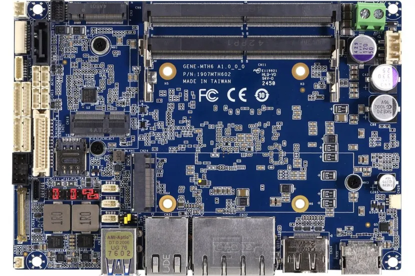 Geeknetic AAEON presenta su placa compacta GENE-ARH6 que viene con los Intel Core Ultra 200U o H 2