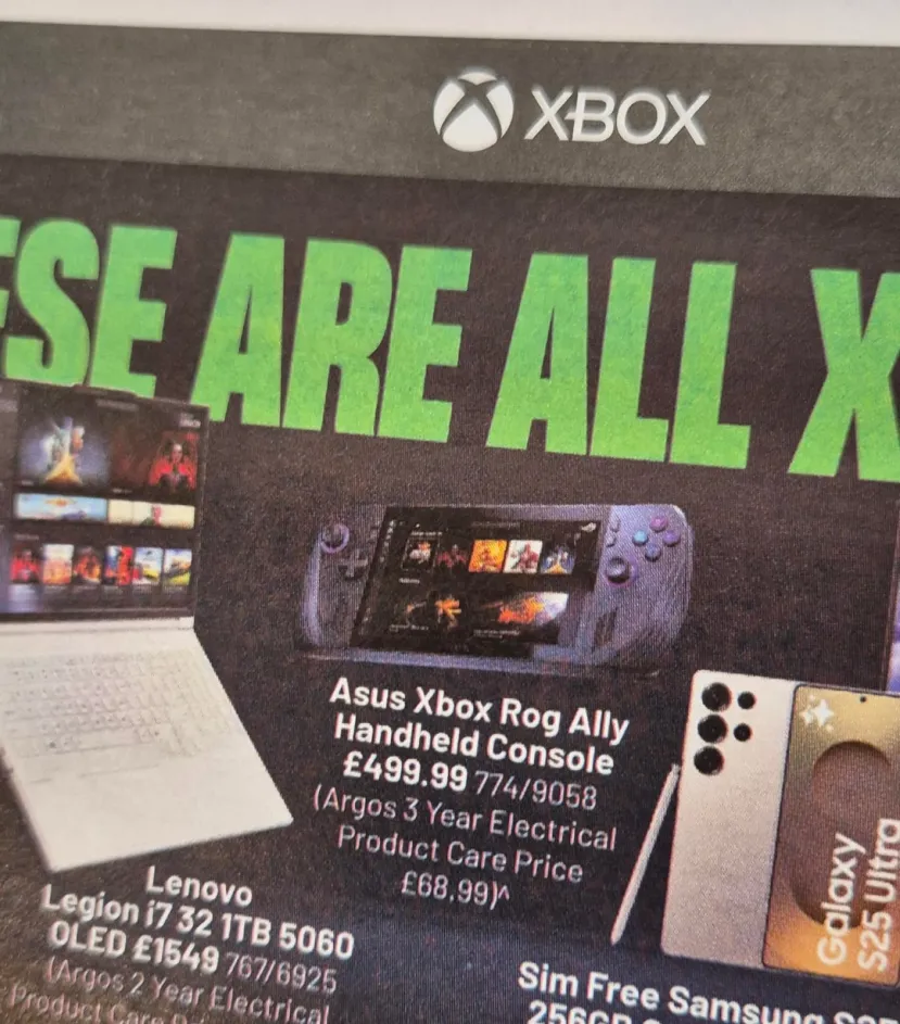 Geeknetic La ROG XBOX Ally se filtra en Reino Unido con un precio de 499 libras, las reservas parece que empezarán de inmediato 2