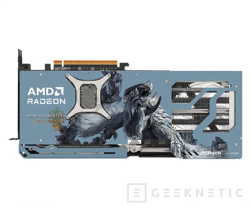 Geeknetic ASRock y Capcom presentan la Radeon RX 9070 XT Monster Hunter Wilds Edition con diseño exclusivo y potencia RDNA 4 1