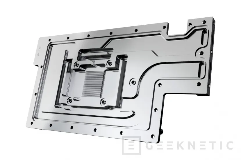 Geeknetic Nuevo bloque para RL Alphacool ES que deja a la RTX 5090 con un grosor de solo una ranura 2