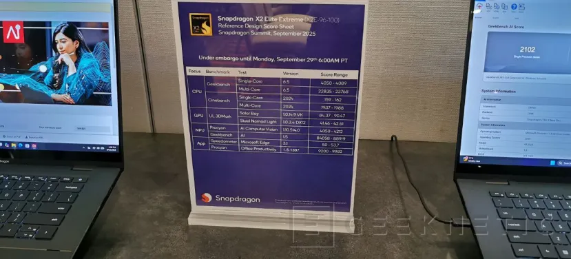 Geeknetic El Snapdragon X2 Elite Extreme dobla en rendimiento al Intel Core Ultra 9 288V 11