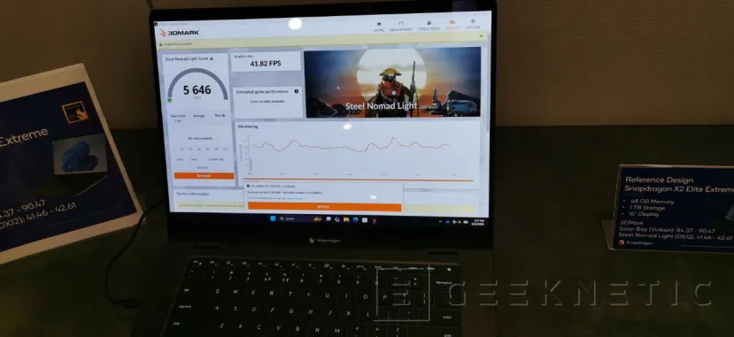Geeknetic El Snapdragon X2 Elite Extreme dobla en rendimiento al Intel Core Ultra 9 288V 8