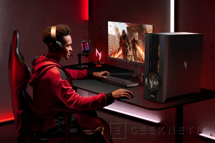 Geeknetic Los sobremesa para Gaming de Acer Nitro ofrecen hasta un AMD Ryzen 9 9950X3D junto con la NVIDIA RTX 5090 4