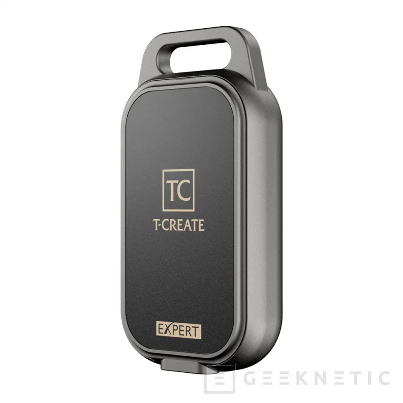 Geeknetic El disco SSD T-CREATE P34F es compatible con la función Buscar de Apple, podrás localizarlo o hacer que suene si lo pierdes 4