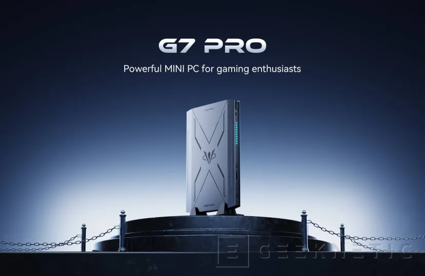 Geeknetic Minisforum enseña los G1 Pro, G7 Pro, MS-S1 MAX y N5 Pro con propuestas para gaming, inteligencia artificial y almacenamiento masivo 2