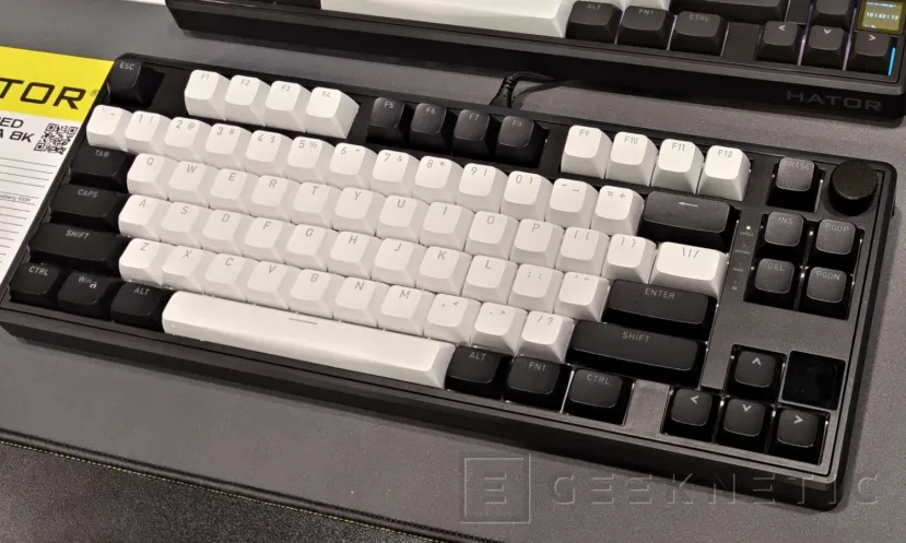 Geeknetic Hator muestra en IFA 2025 sus nuevos teclados Skyfall con versiones inalámbricas, 8.000 Hz por cable y diseños para todos los gustos 2