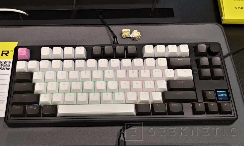 Geeknetic Hator muestra en IFA 2025 sus nuevos teclados Skyfall con versiones inalámbricas, 8.000 Hz por cable y diseños para todos los gustos 3