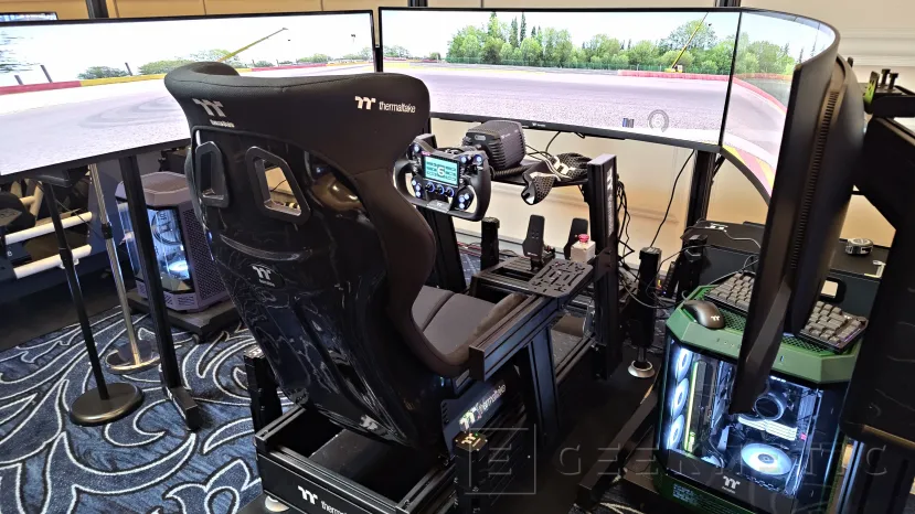 Geeknetic Las Últimas Novedades de Thermaltake en el CES 2026: Lo último en Torres, Fuentes, SimRacing y mucho más 26