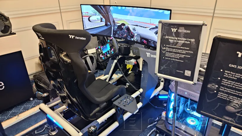 Geeknetic Las Últimas Novedades de Thermaltake en el CES 2026: Lo último en Torres, Fuentes, SimRacing y mucho más 2