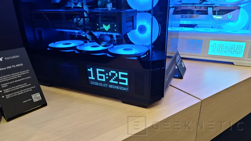 Geeknetic Las Últimas Novedades de Thermaltake en el CES 2026: Lo último en Torres, Fuentes, SimRacing y mucho más 7