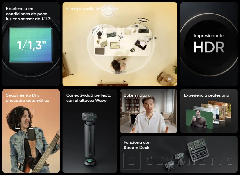 Geeknetic Insta360 lanza las Link 2 Pro y la Link 2C Pro, dos nuevas webcams 4K con sensores grandes y seguimiento por IA 2