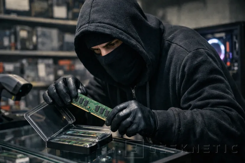 Geeknetic La escasez de RAM dispara los precios hasta un punto insólito: ya se están robando módulos directamente de los PCs 1
