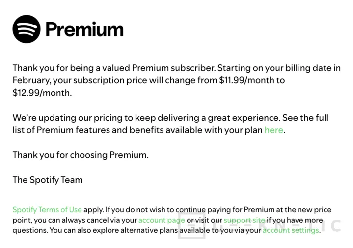 Geeknetic Spotify confirma una nueva subida de precios para 2026: Estados Unidos y parte de Europa, los primeros afectados 1