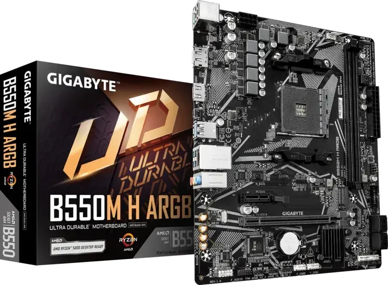 Geeknetic GIGABYTE reactiva AM4 en 2026 con cuatro placas nuevas: A520 y B550 en micro ATX y mini ITX, con ARGB, Q Flash Plus y hasta M.2 PCIe 4.0 2