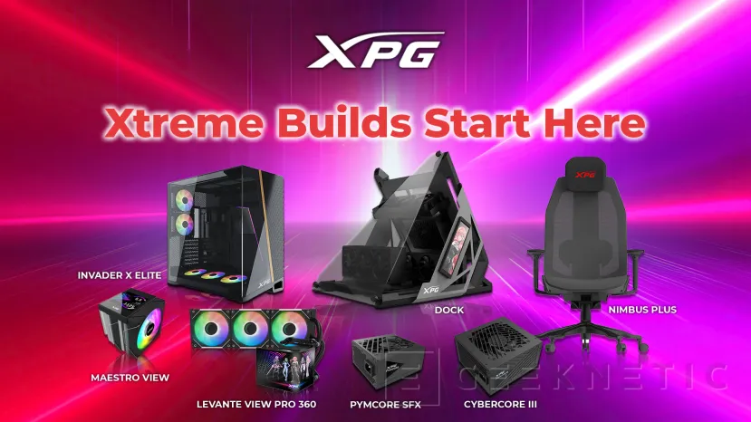 Geeknetic ADATA se planta en CES 2026 con MSI e Intel: DDR5 CUDIMM de 4 rangos y hasta 128 GB, más SSD PCIe 5.0 a 13.500 MB/s y USB4 con NFC 3