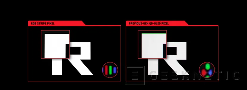 Geeknetic ASUS nos muestra sus nuevos monitores gaming con paneles OLED de franjas RGB de última generación en tándem, modo dual y mucho más 1