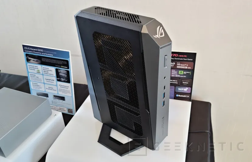 Geeknetic ASUS ROG GR70: MiniPC compacto con todo un AMD Ryzen 9 9955HX3D y una RTX 5070 2