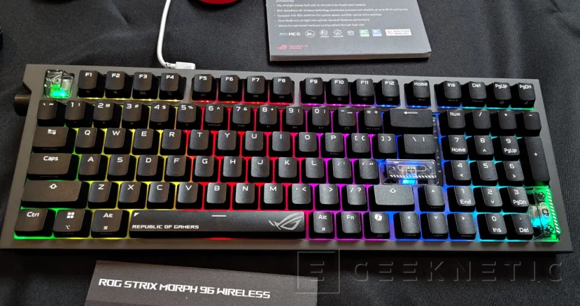 Geeknetic Novedades en periféricos ASUS ROG: Teclados magnéticos, auriculares de altas prestaciones y nueva línea Kojima Productions 4
