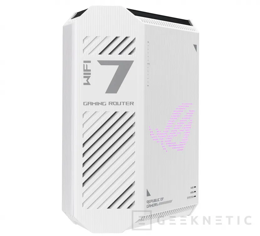 Geeknetic ASUS presenta el ROG Strix GS-BE7200: router gaming WiFi 7 de doble banda con LAN 2,5 GbE en todos los puertos 3