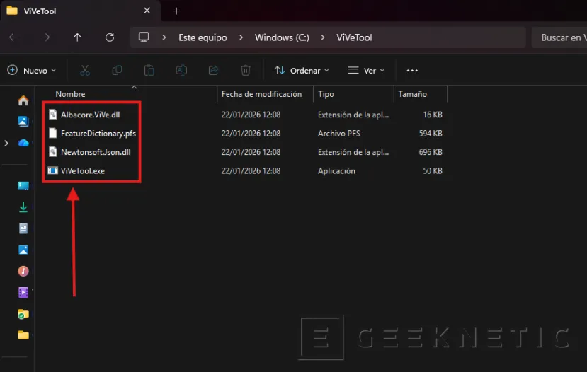 Geeknetic Cómo Activar Funciones Ocultas en Windows 11. Así funciona ViVeTool 3