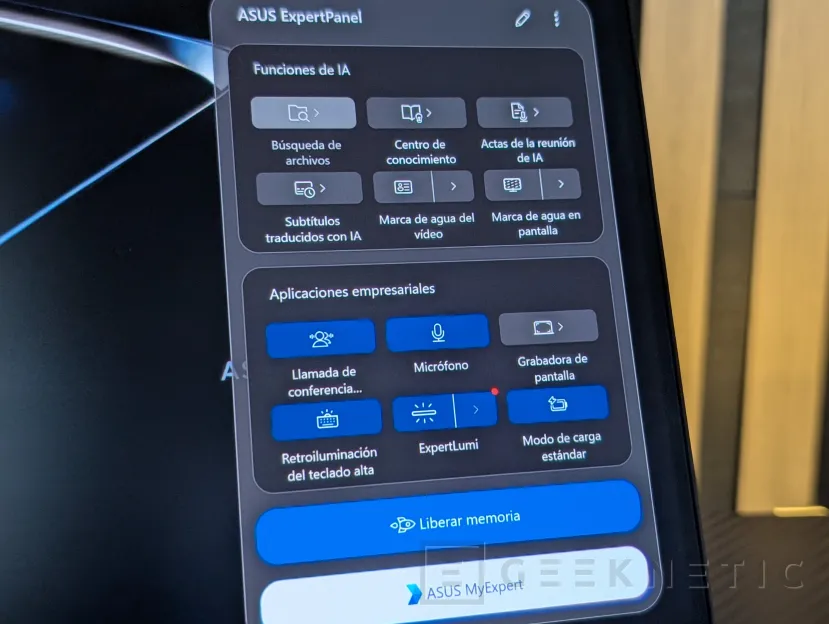 Geeknetic ASUS ExpertBook Ultra Review con Intel Core Ultra X7 358H 19