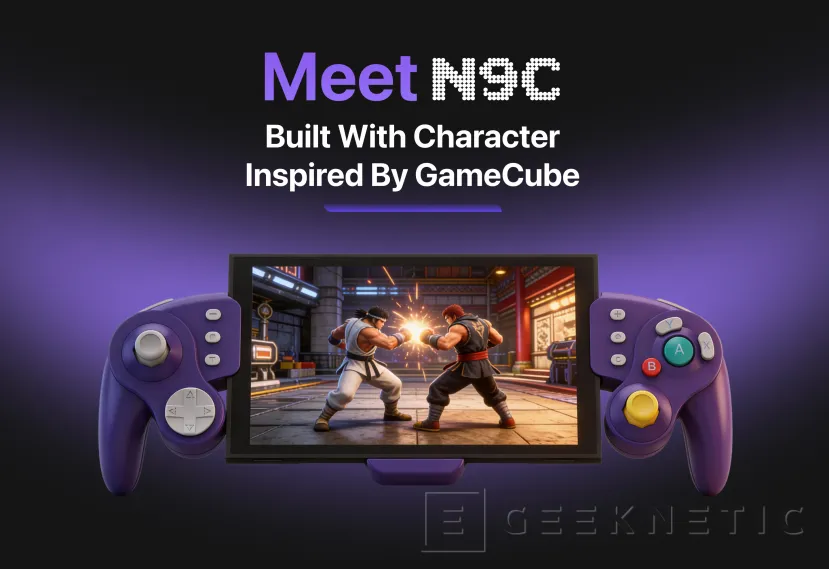 Geeknetic Nuevos mandos abxylute N6 y N9C para Nintendo Switch 2: Añade joystick de efecto hall o un aspecto retro N64 a tu consola 4