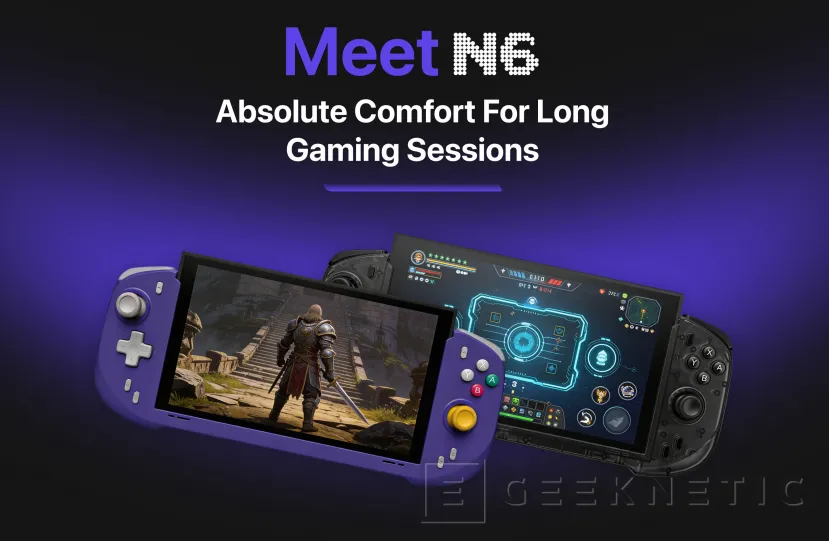 Geeknetic Nuevos mandos abxylute N6 y N9C para Nintendo Switch 2: Añade joystick de efecto hall o un aspecto retro N64 a tu consola 2