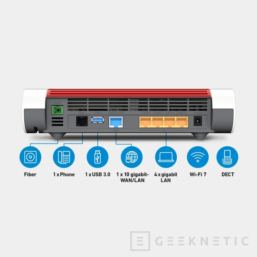 Geeknetic Ya está disponible en España el FRITZ!Box 5690 XGS compatible con fibra de 10 Gbps y Wi-Fi 7 de hasta 7,1 Gbps 3