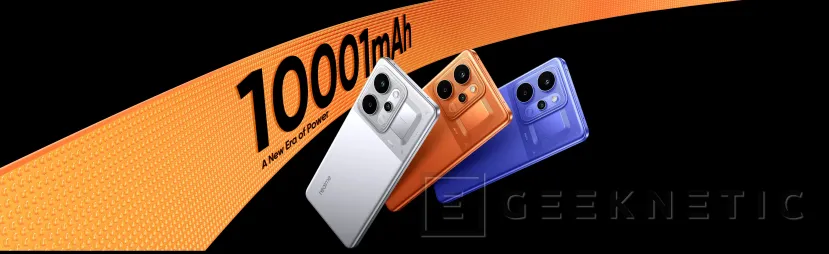 Geeknetic Realme ha lanzado el P4 Power, su teléfono con batería de 10.001 mAh capaz de reproducir hasta 32 horas de YouTube con una carga 1