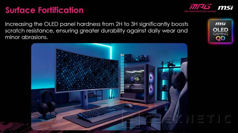 Geeknetic Así es el nuevo MSI MPG 341CQR QD-OLED X36 con paneles de quinta generación y lo último en tecnología 3