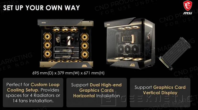 Geeknetic Las últimas novedades de MSI en placas, fuentes y refrigeración 11