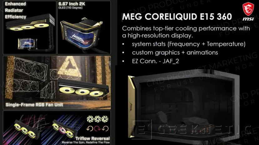 Geeknetic Las últimas novedades de MSI en placas, fuentes y refrigeración 12