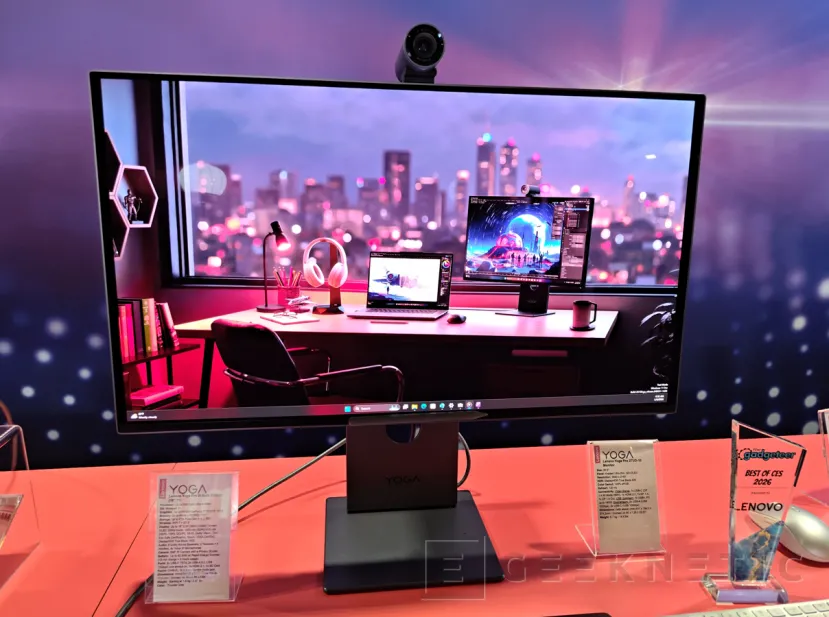 Geeknetic Del teclado que se carga con la luz de la bombilla a la pantalla enrollable: los conceptos y periféricos de Lenovo 3