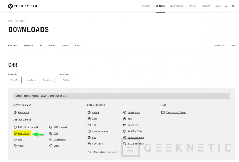Geeknetic MikroTik CHR en EVE-NG: Domina la Virtualización de Infraestructuras 4