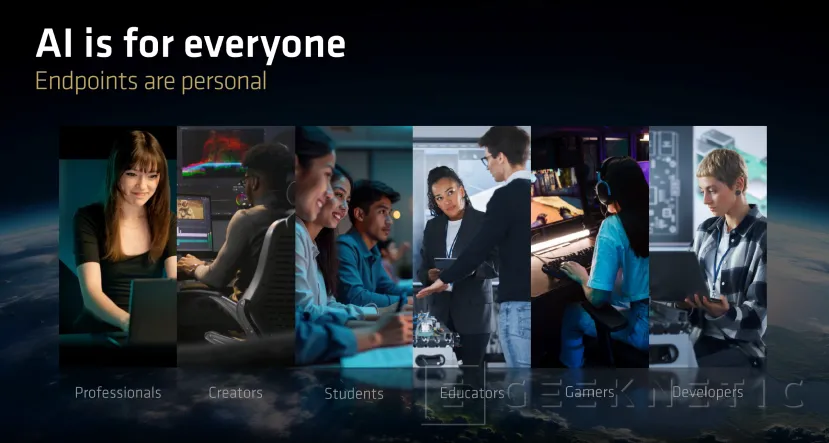 Geeknetic La Era de la IA con AMD, nuevos procesadores centrados en ofrecer una mejor experiencia de usuario 1