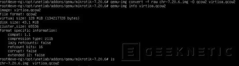 Geeknetic MikroTik CHR en EVE-NG: Domina la Virtualización de Infraestructuras 7