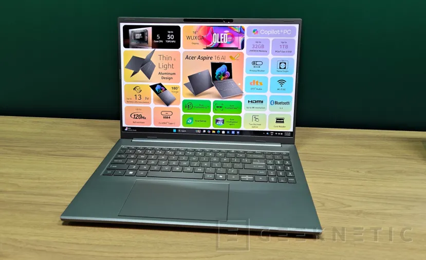 Geeknetic Acer renueva sus gamas de portátiles ultrafinos Swift y Aspire con procesadores AMD Ryzen AI serie 400  2