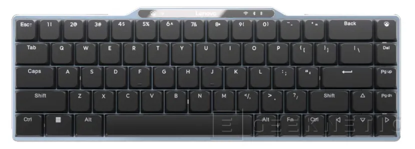 Geeknetic Del teclado que se carga con la luz de la bombilla a la pantalla enrollable: los conceptos y periféricos de Lenovo 2