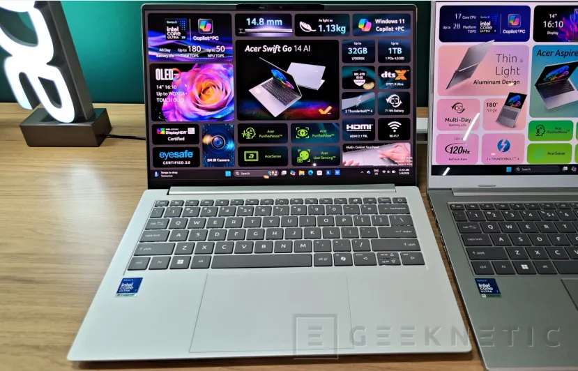 Geeknetic Acer renueva sus gamas de portátiles ultrafinos Swift y Aspire con procesadores AMD Ryzen AI serie 400  1