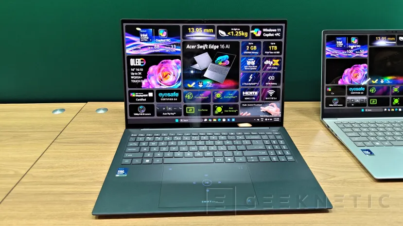 Geeknetic Los Acer Swift vienen con hasta un Intel Core Ultra X9 con la Intel Arc B390 integrada 3