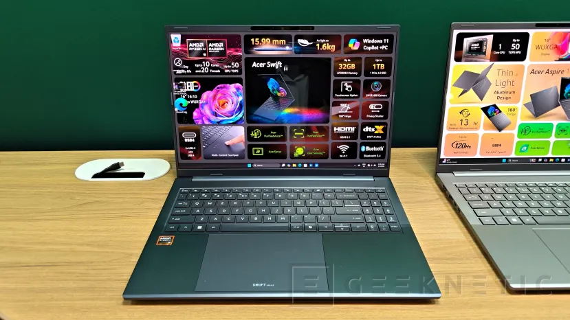 Geeknetic Los Acer Swift vienen con hasta un Intel Core Ultra X9 con la Intel Arc B390 integrada 2