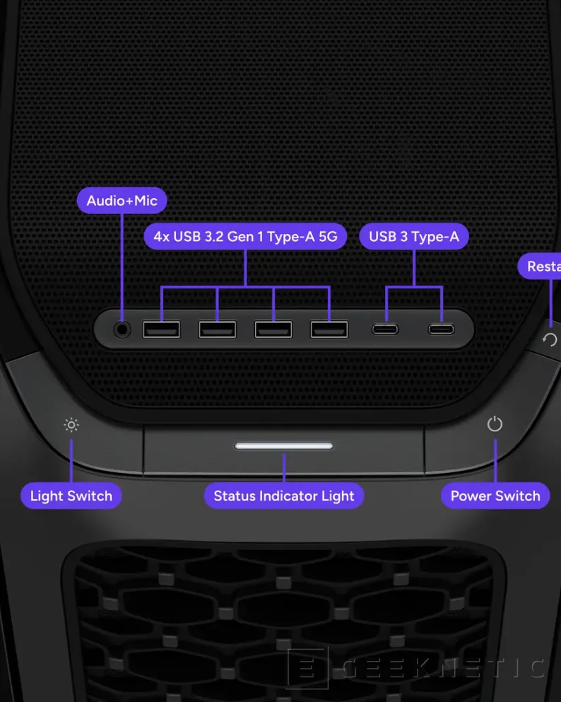 Geeknetic Cooler Master presenta su caja COSMOS Alpha, un diseño premium compatible con FreeForm 2.0 3