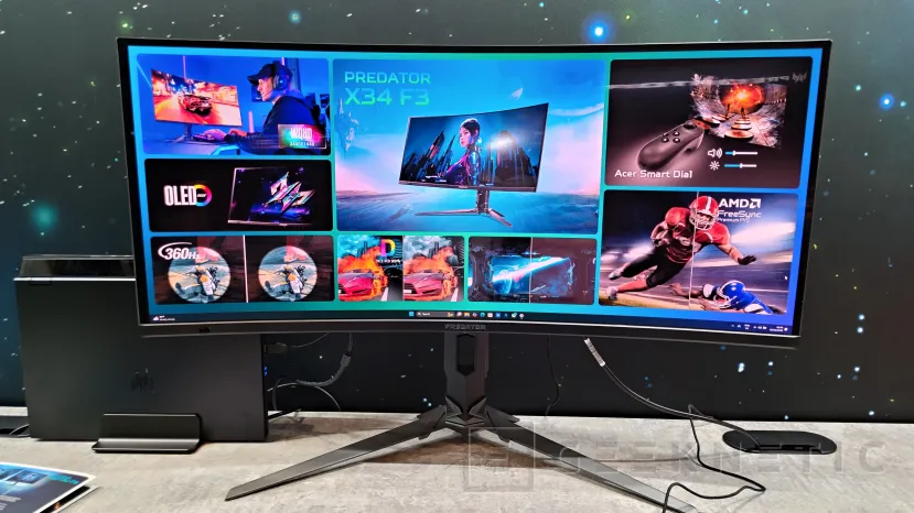 Geeknetic Los 1.000 Hz ya están aquí: Así es el nuevo monitor gaming Predator XB273U F6 con modo dual 2